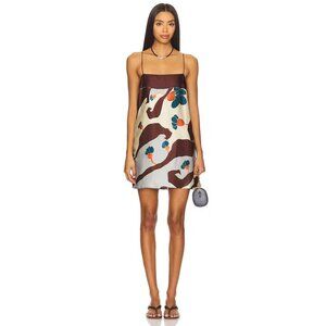 FAITHFULL THE BRAND Phylis Mini Dress in Mandraki